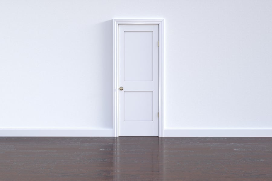 White Door in the Room